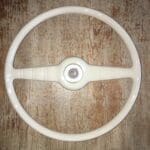 CC Custom Runnabout 1946 Boat Steering Wheel Classic Restored to New AFTER P9558
