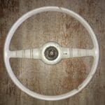 CC Custom Runnabout 1946 Boat Steering Wheel Classic Restored to New BEFORE P9241