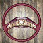Cadillac ElDorado 1975 Steering Wheel Classic Restored to New Leather P3425a