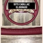 Cadillac ElDorado 1975 Steering Wheel Classic Restored to New Leather P3438