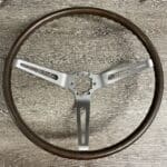 Chevy Corvette 1966 Steering Wheel Classic Restored to New Wood P6013a