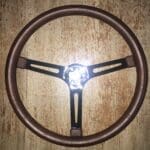 Chevy El Camino 1969 Steering Wheel Classic Restored to New Leather P7685