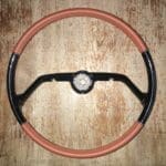Chevy PickUp 1968 Steering Wheel Classic Restored to New Leather P9832