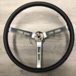 Dodge Charger 1968 Steering Wheel Classic Restored to New Leather P0352