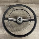 Dodge W200 1968 Steering Wheel Classic Restored to New Leather P3096