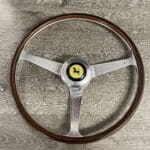 Ferrari GT250PF 1959 Steering Wheel Classic Restored to New Wood P3857