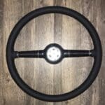 Ford 1933 Steering Wheel Restored in New Leather P2694