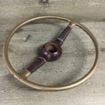 Ford Deluxe Convertible 1940 Steering Wheel Classic Before Restored P5007 1