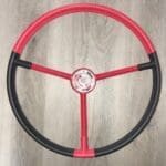 Ford F250 1965 Steering Wheel Classic Restored to New Leather P8134