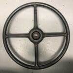 Ford Model A 1931 Steering Wheel BEFORE Restore P0412a