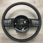 Jeep Steering Wheel Classic Restored to New Leather AFTER P1983