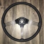 MGB GT 1966 Steering Wheel Classic Restored to New Leather P7365