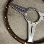 Moto Lita Steering Wheel Classic Restored to New Wood P4068