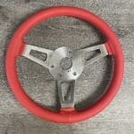 Plymouth Baracuda 1970 Steering Wheel Classic Restored to New Leather P0202