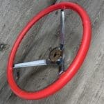 Plymouth Valiant 1965 Steering Wheel Classic Restored to New Leather P3627