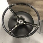 Pontiac Firebird 1969 Steering Wheel Classic Restored to New BEFORE P9813a