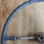 Pontiac Star Chief 1955 Steering Wheel Classic Restored to New BEFORE P9438