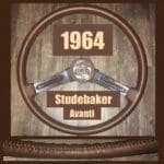Studbaker Avanti 1964 Steering Wheel Classic Restored to New Leather P4097