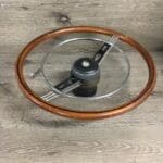 Sunbeam Tiger 1965 1966 Steering Wheel Classic BEFORE Restored P4916 2