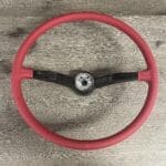 Volkswagen Bug 1960s Steering Wheel Classic Restored to New Leather P5843