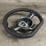 Audi R8 2010 Steering Wheel Restored to New Leather P7810