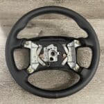 BMW 325i 1994 Steering Wheel Restored to New Leather P3215