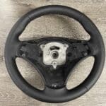BMW 328i 2001 Steering Wheel Restored to New Leather P9611