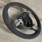 BMW 330cci 2005 Steering Wheel Restored to New Alcantara P5904
