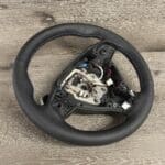 BMW 740Li 2014 Steering Wheel Restored to New Leather P5953