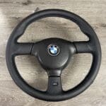 BMW M3 1988 Steering Wheel Restored to New Leather P2101