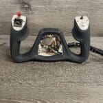 Beechcraft Bonanza 1971 Airplane Yokes Restored to New Leather P6203