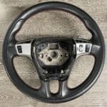 Bentley GT 2010 Steering Wheel Restored to New Leather P4502