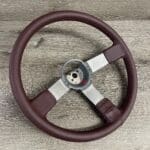 Buick Regal T Type 1986 Steering Wheel Restored to New Leather P3189