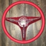 Cadillac ElDorado 1973 Steering Wheel Classic Restored to New Leather P5136