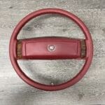 Cadillac ElDorado Biarritz 1978 Steering Wheel Classic Restored to New Leather P3446