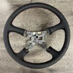 Chevy 2500 SLT 2006 Steering Wheel Restored to New Leather P2047