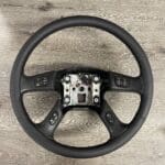 Chevy 3500 2007 Steering Wheel Restored to New Leather P1708