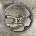 Chevy Avalanche 2007 Steering Wheel Restored to New Leather P3117