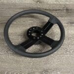 Chevy Camaro 1982 Steering Wheel Restored to New Leather P7752