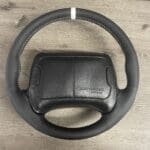 Chevy Camaro 1999 Steering Wheel Restored to New Leather P6384