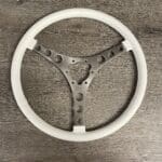 Chevy Corvette 1958 Steering Wheel Restored to New Leather P6196