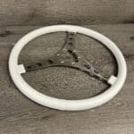 Chevy Corvette 1958 Steering Wheel Restored to New Leather P6197