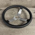 Chevy Corvette 1979 Steering Wheel Restored to New Leather P7078