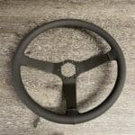 Chevy Corvette 1982 Steering Wheel Restored to New Leather P7930