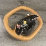 Chevy Corvette 2022 Steering Wheel Restored to New Leather P2163