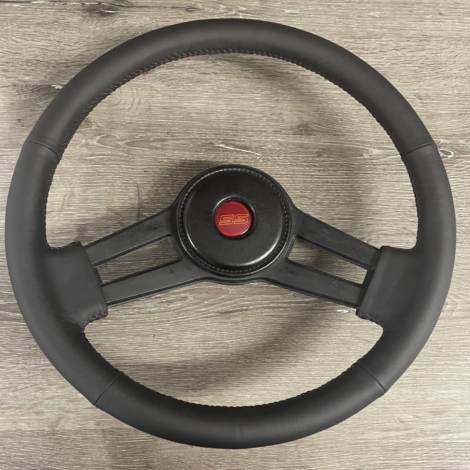 Seller Refurbished Leather Sport Steering Wheel For Opel Movano / Renault Master 2 – Black, Performance Style