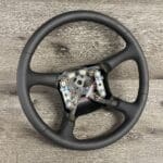 Chevy Silverado 2001 Steering Wheel Restored to New Leather P4355