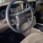 Chevy Silverado Steering Wheel Restored to New Leather P1548