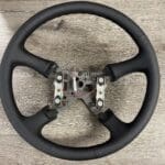 Chevy Silverado Steering Wheel Restored to New Leather P4125
