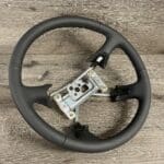 Chevy Tahoe 1997 Steering Wheel Restored to New Leather P6137